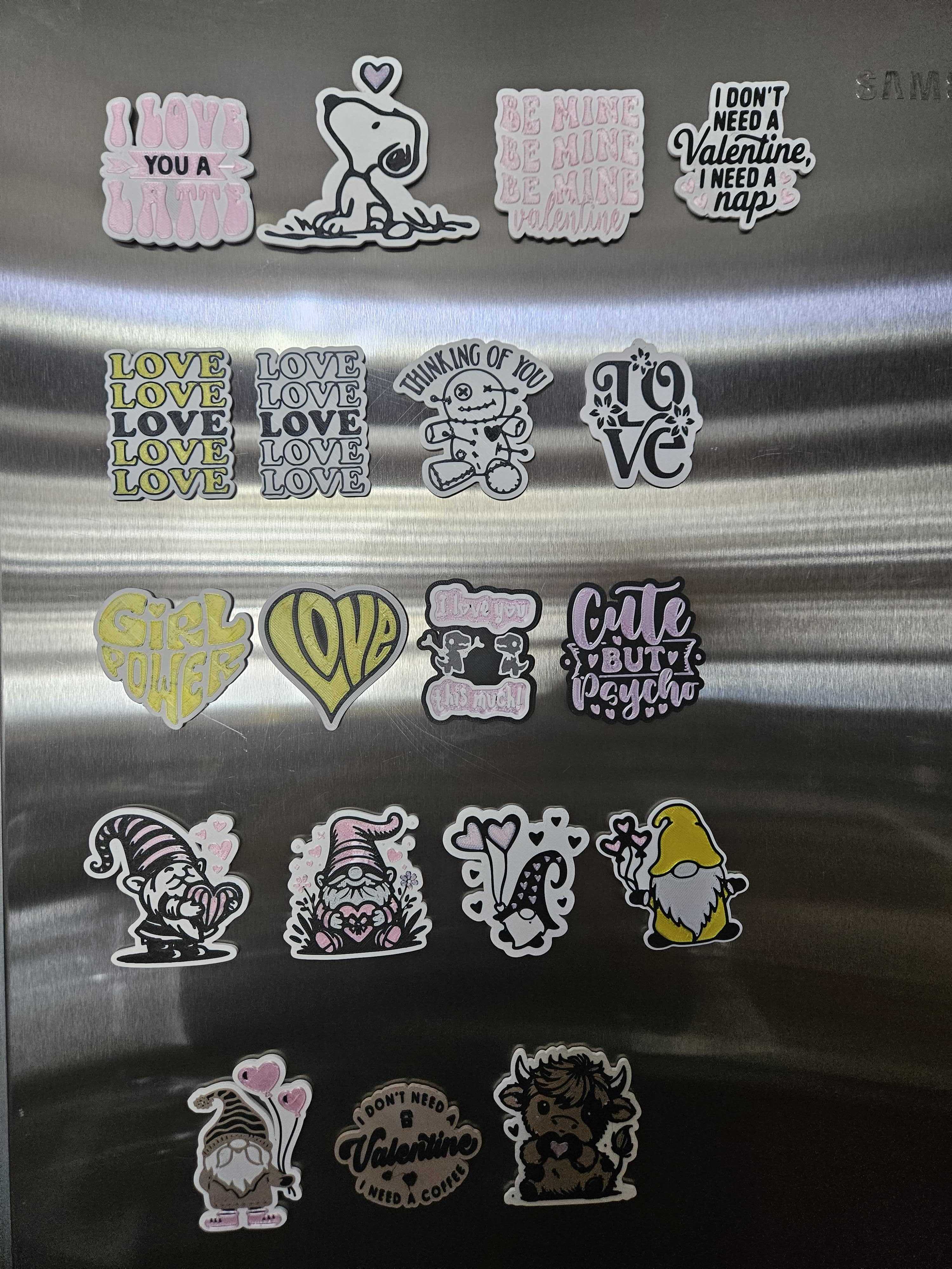 Valentine Magnets