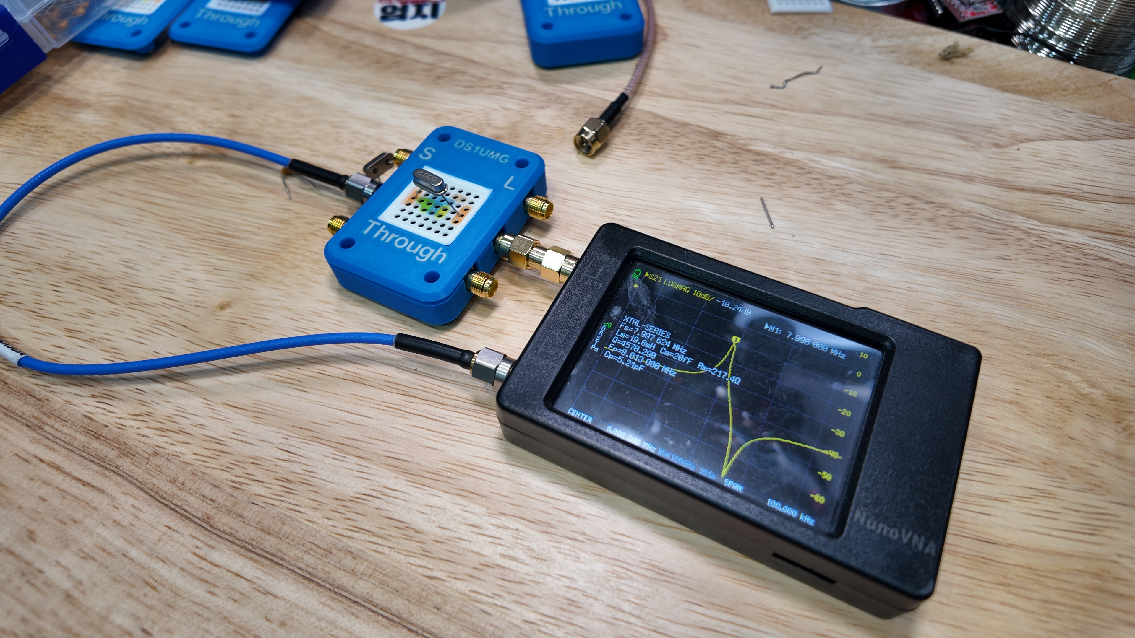 NanoVNA test board case