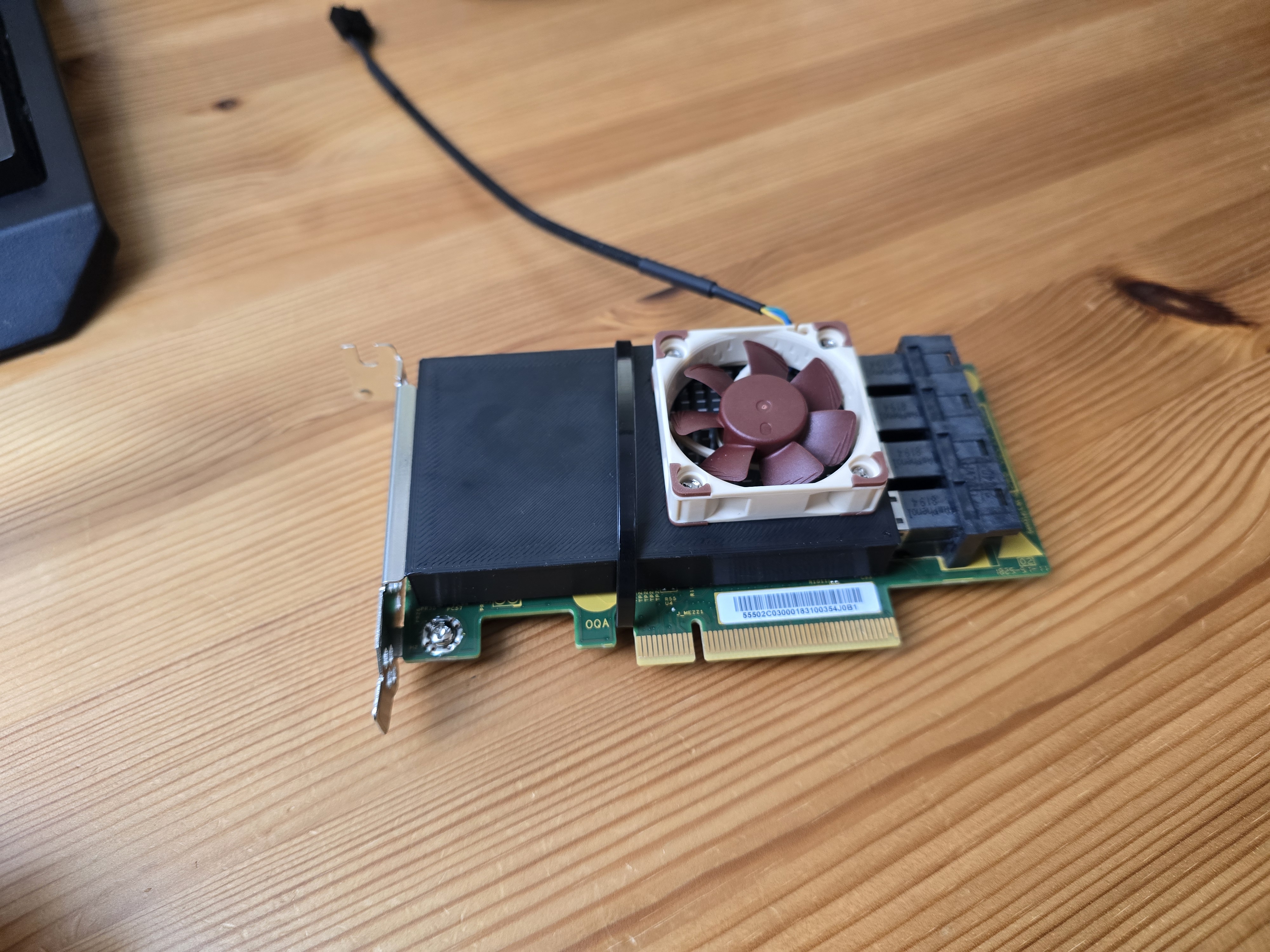 LSI 9305 16i 40mm Fan Shroud