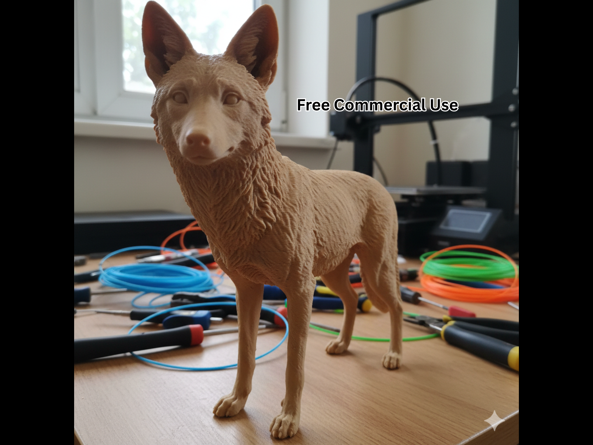 Coyote Figure