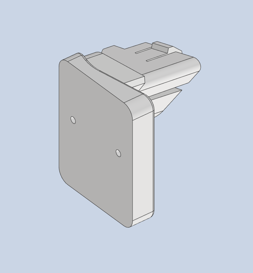 Isuzu D-MAX/MU-X Gen 3 UHF Radio Handpiece Mount
