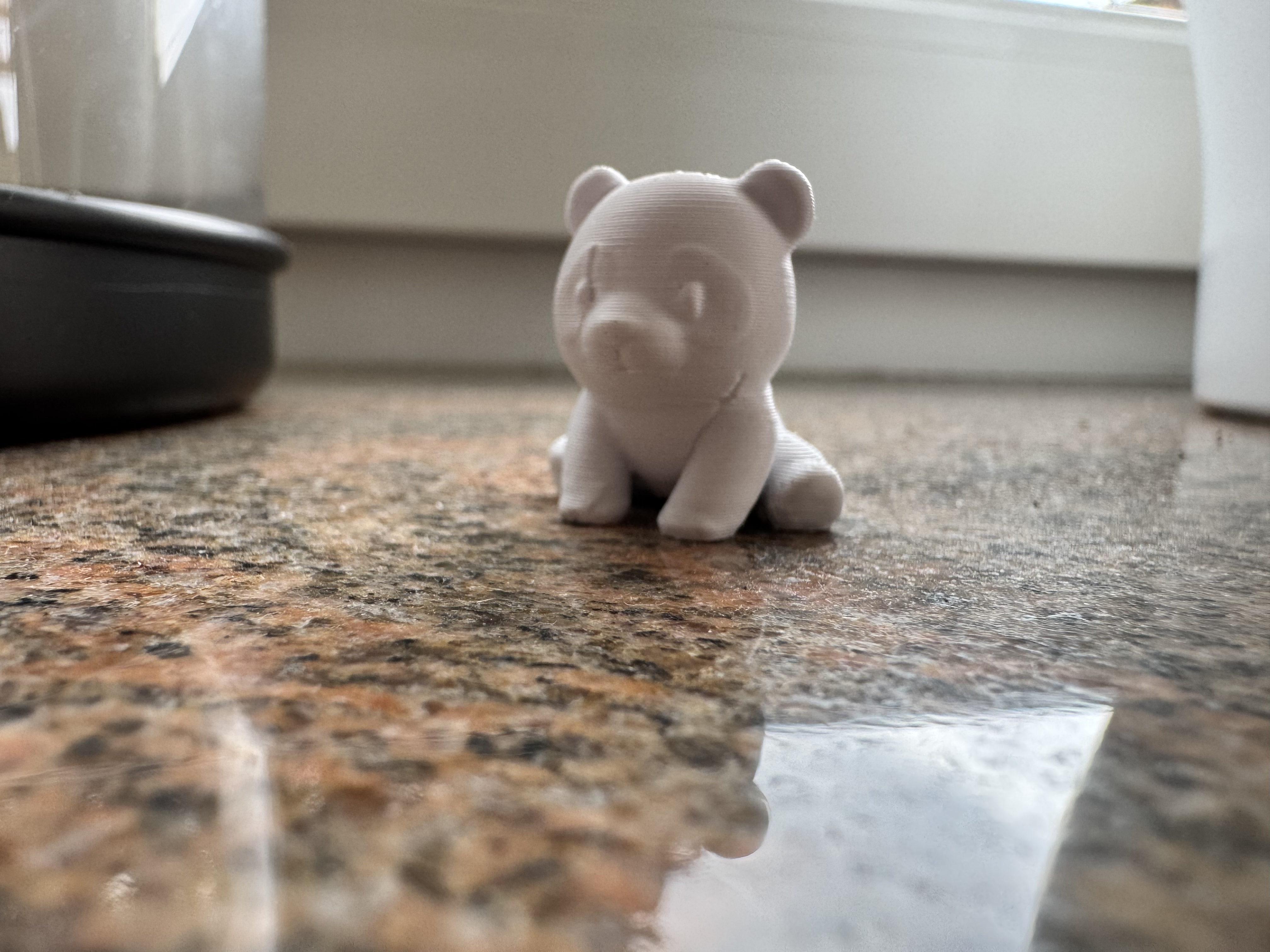 Miniatura 3 do modelo 3D Cute Mini Panda + Keychain
