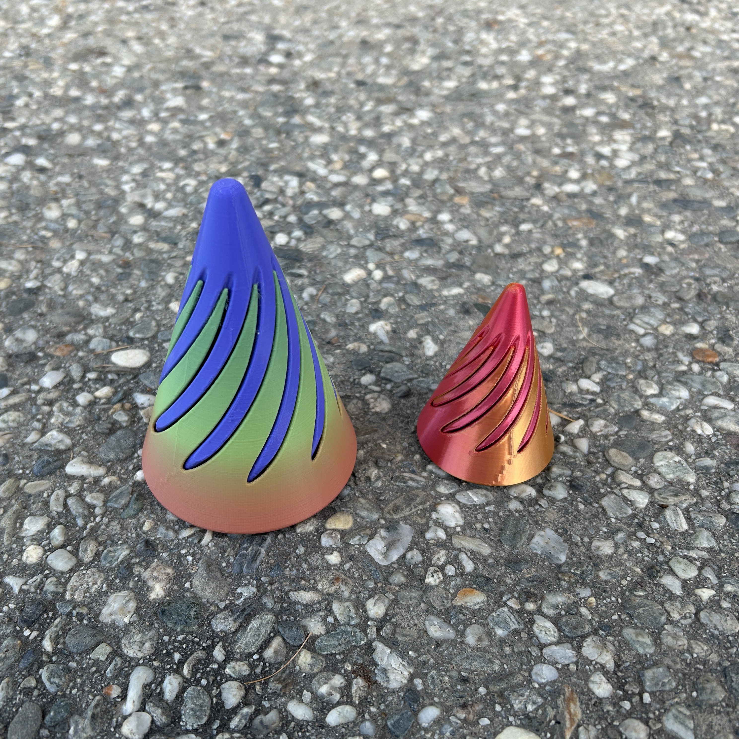 Spiral Fidget Large and Small