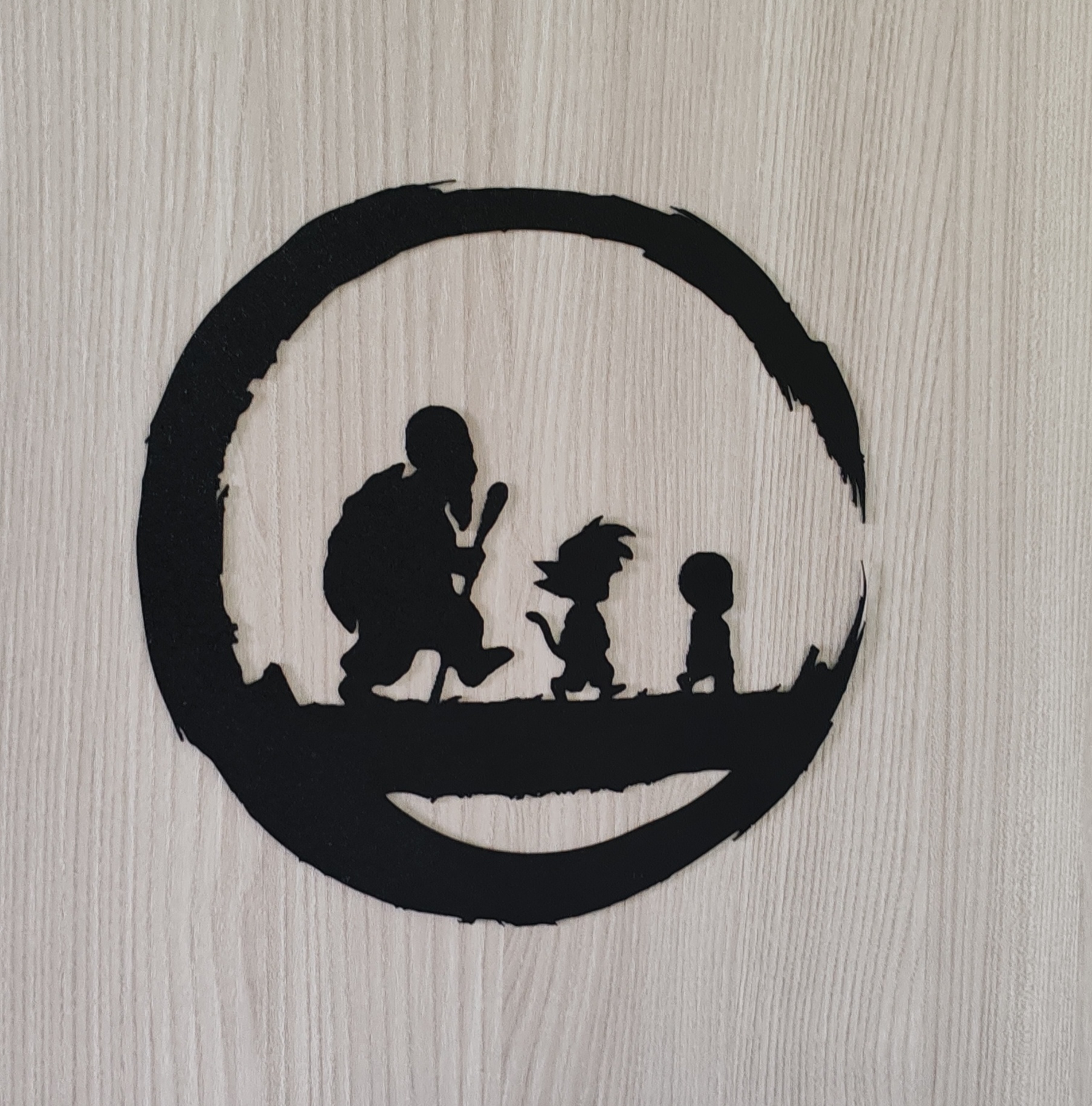 Dragon Ball - Son Goku - Crilin - Muten 2d home decor