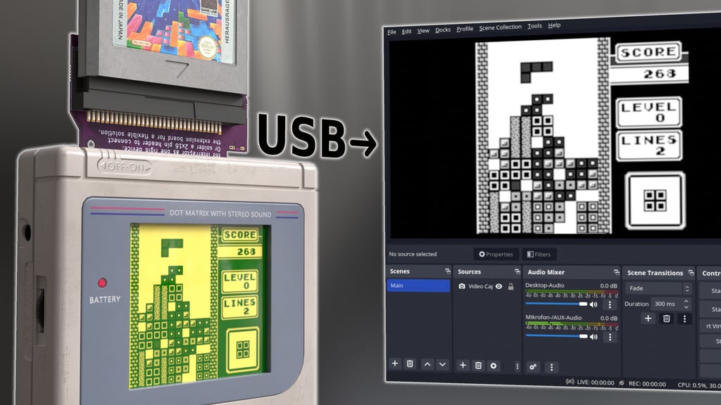 GB Interceptor (Game Boy Video Capture Adapter)