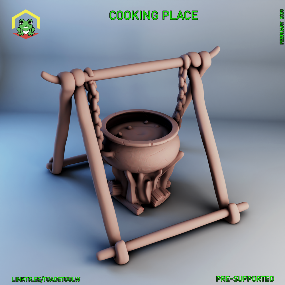 Cooking place & Cauldron