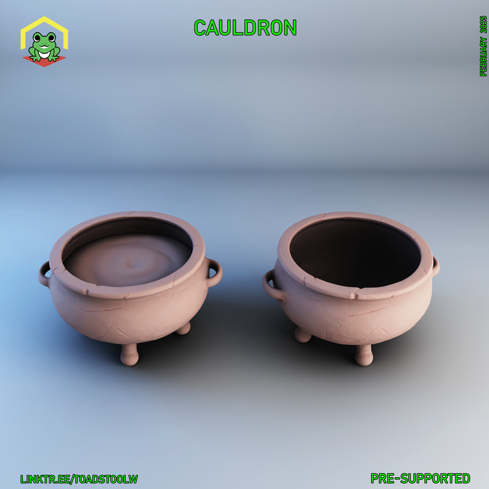 Cooking place & Cauldron