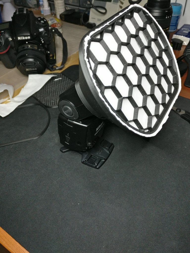 Nikon SB-800 Flash Softbox von DBWL | Kostenloses STL-Modell ...