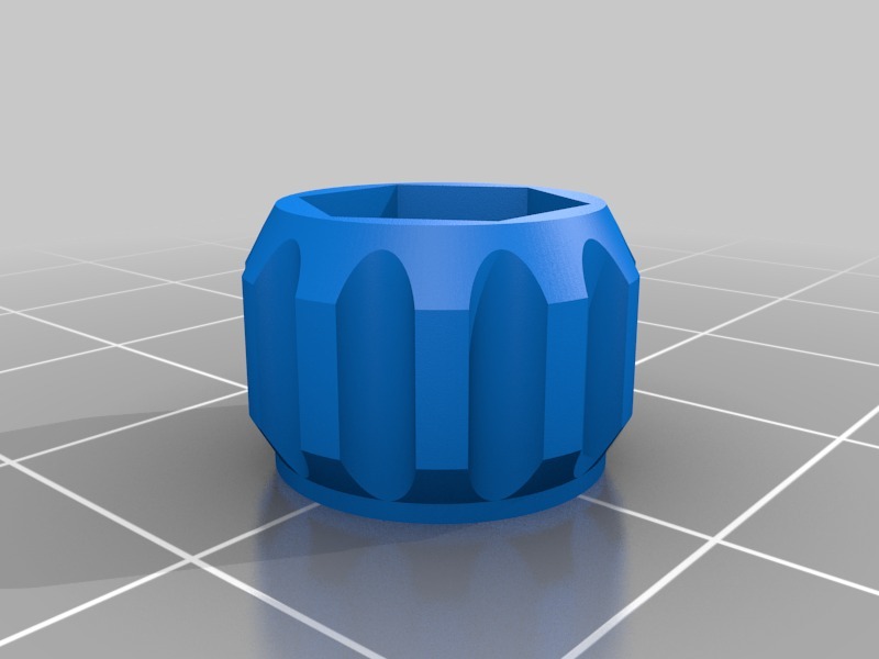 Small SMA Thumbscrew