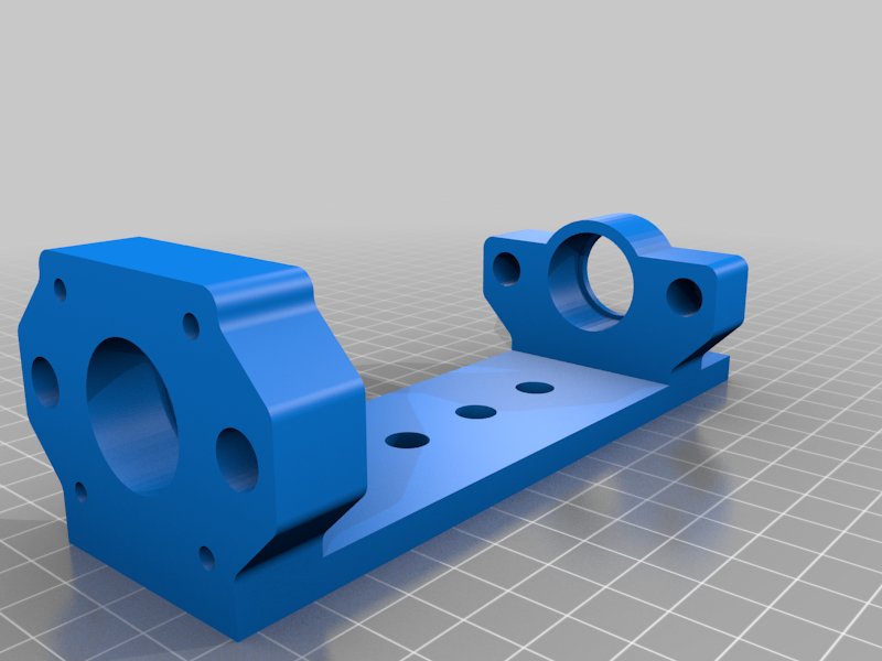 Mostly-printed Z-axis for Neje 30W/40W laser modules by dkj4linux ...