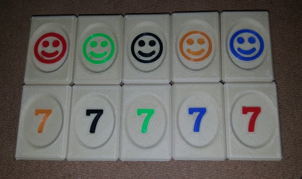Miniatura 4 do modelo 3D RummiKub Tile Game
