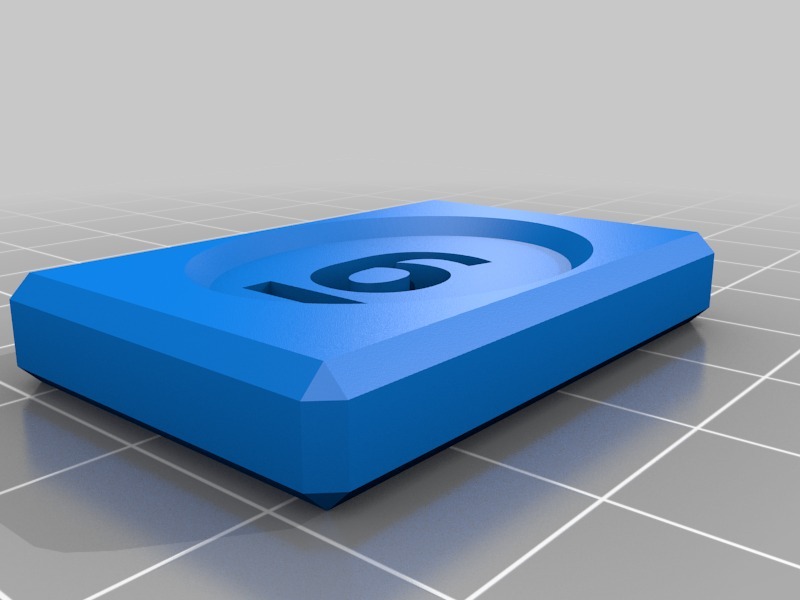 Miniatura 14 do modelo 3D RummiKub Tile Game