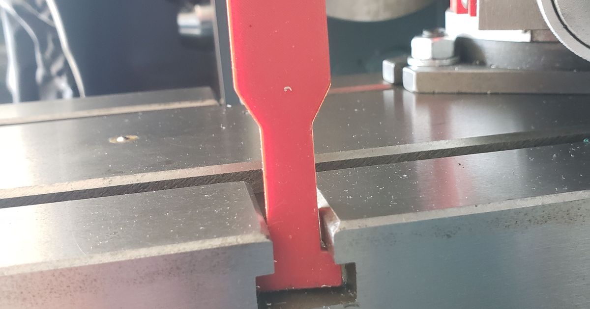 Mill Table TSlot Sweeper 0.700" wide by Dan Download free STL model