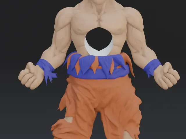 Goku toothbrush holder
