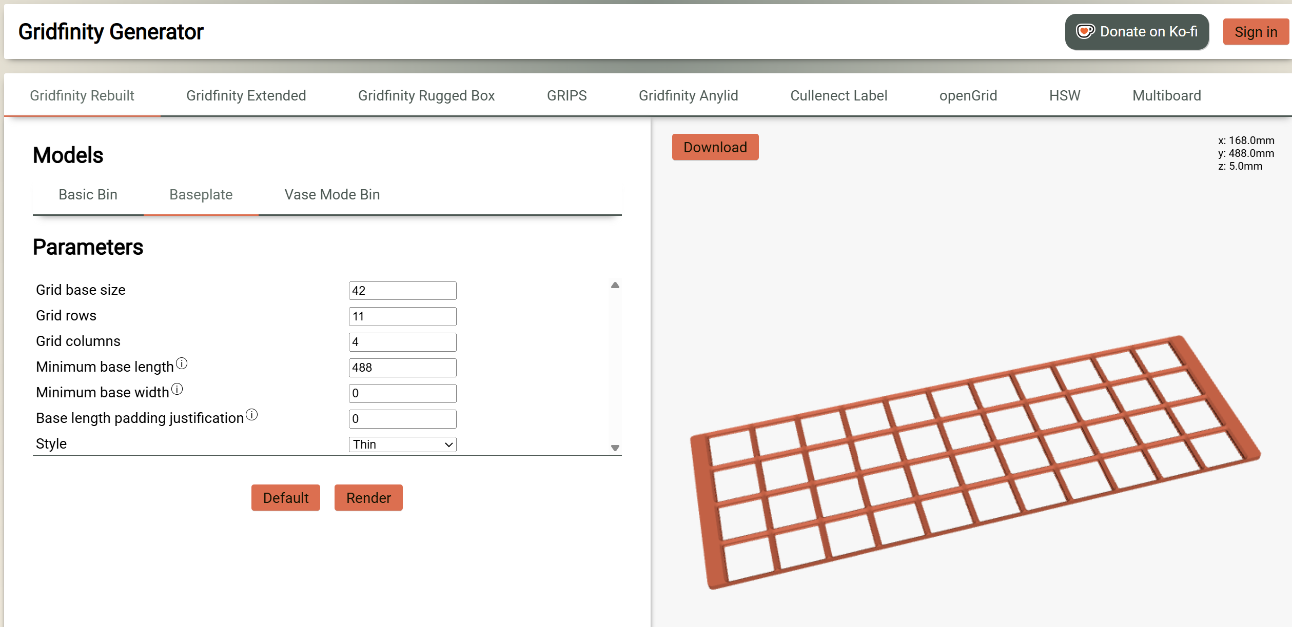 Maximera Gridfinity Bins (w/ STEP file) by Andre Costa (makerbymistake ...