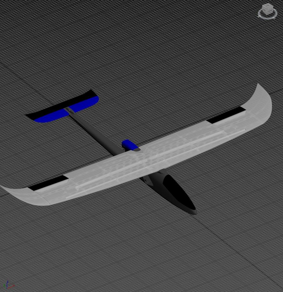 Version C Wing - LW-PLA RC PLANE