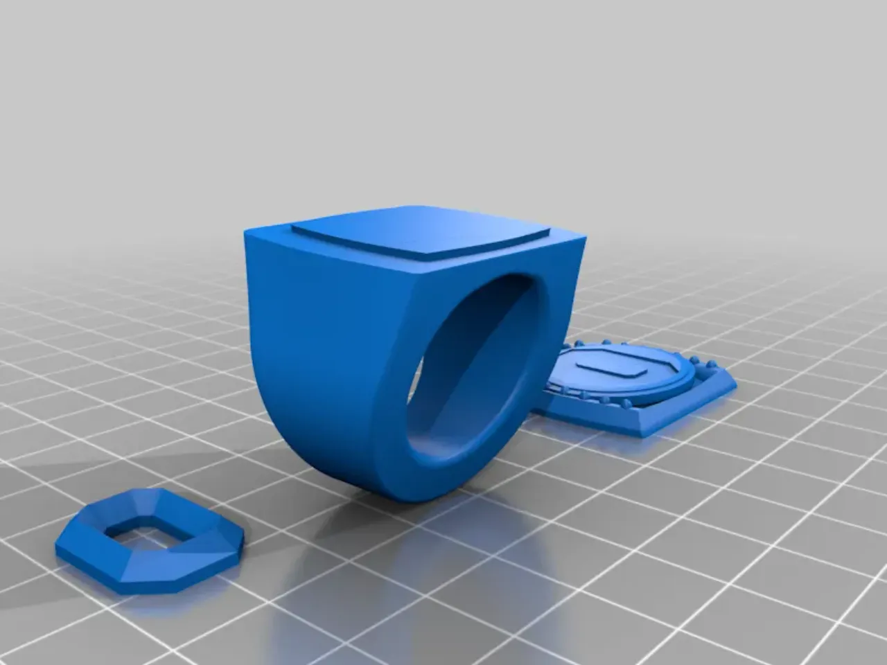 nba pendant 3D model 3D printable