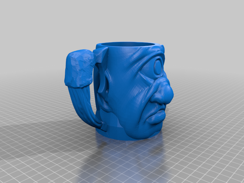 Cyclops beer can holder