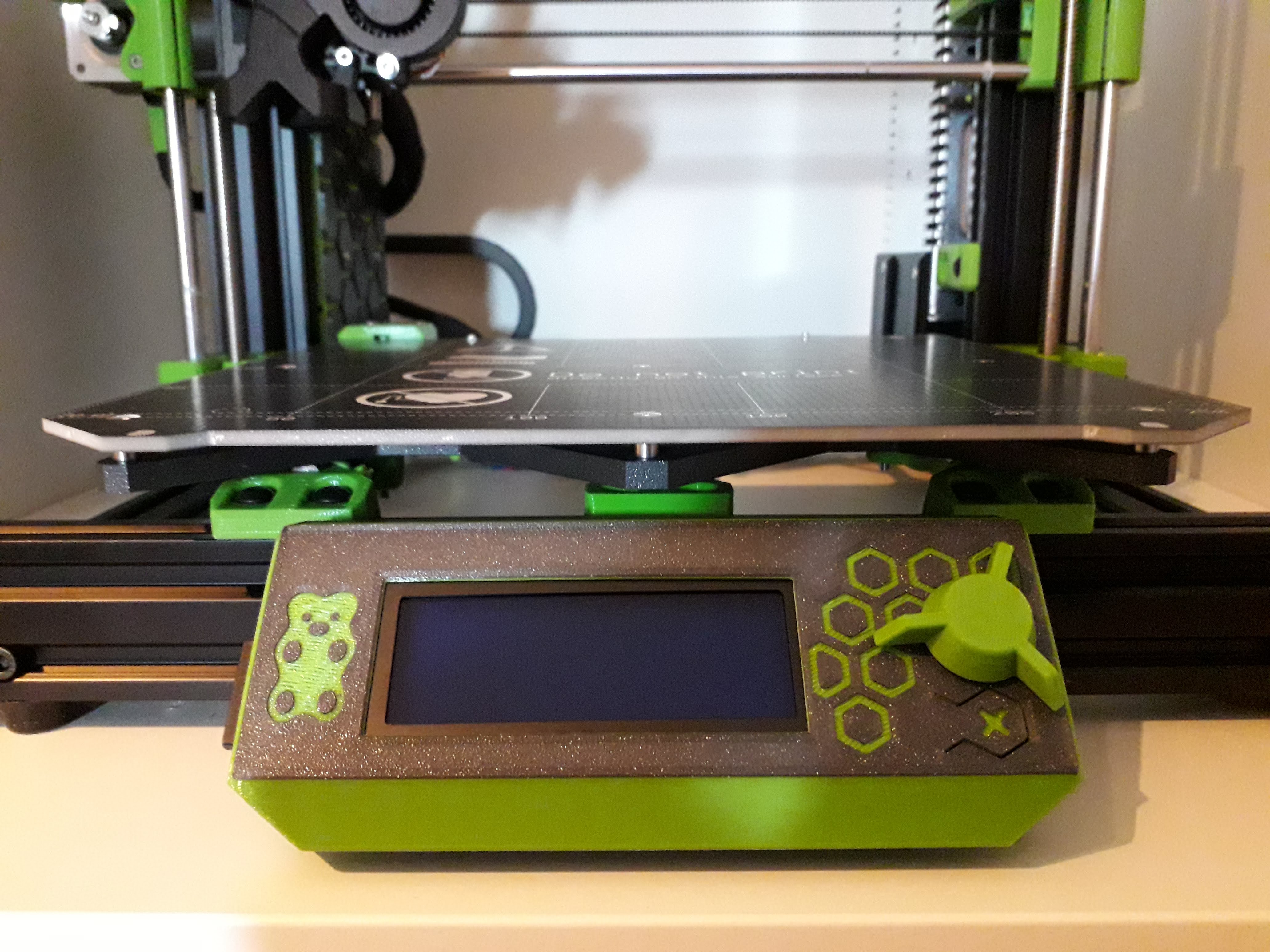 Prusa Bear - LCD cover (remix)