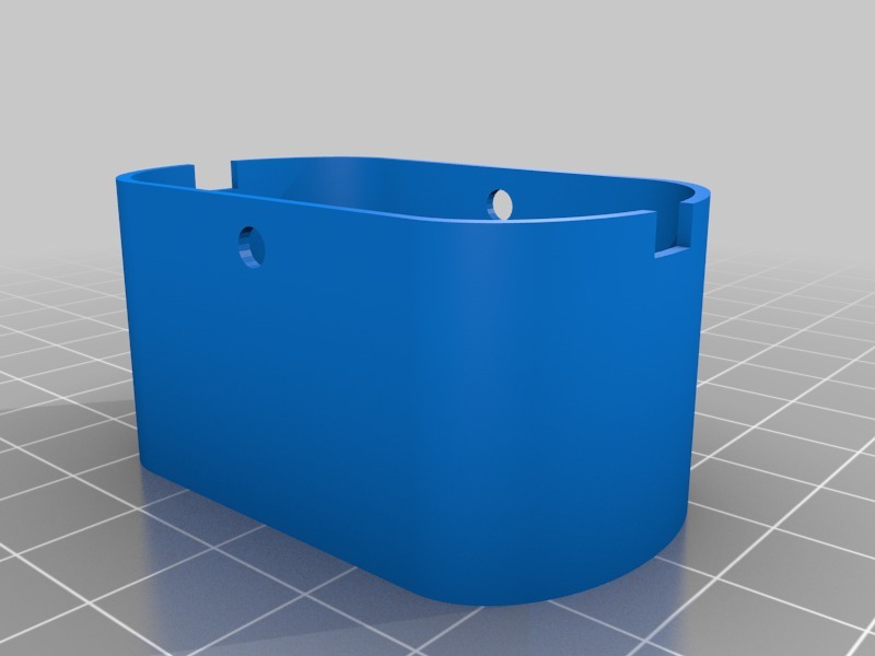 Miniatura 4 do modelo 3D Basic switch box for rectangular switch. 