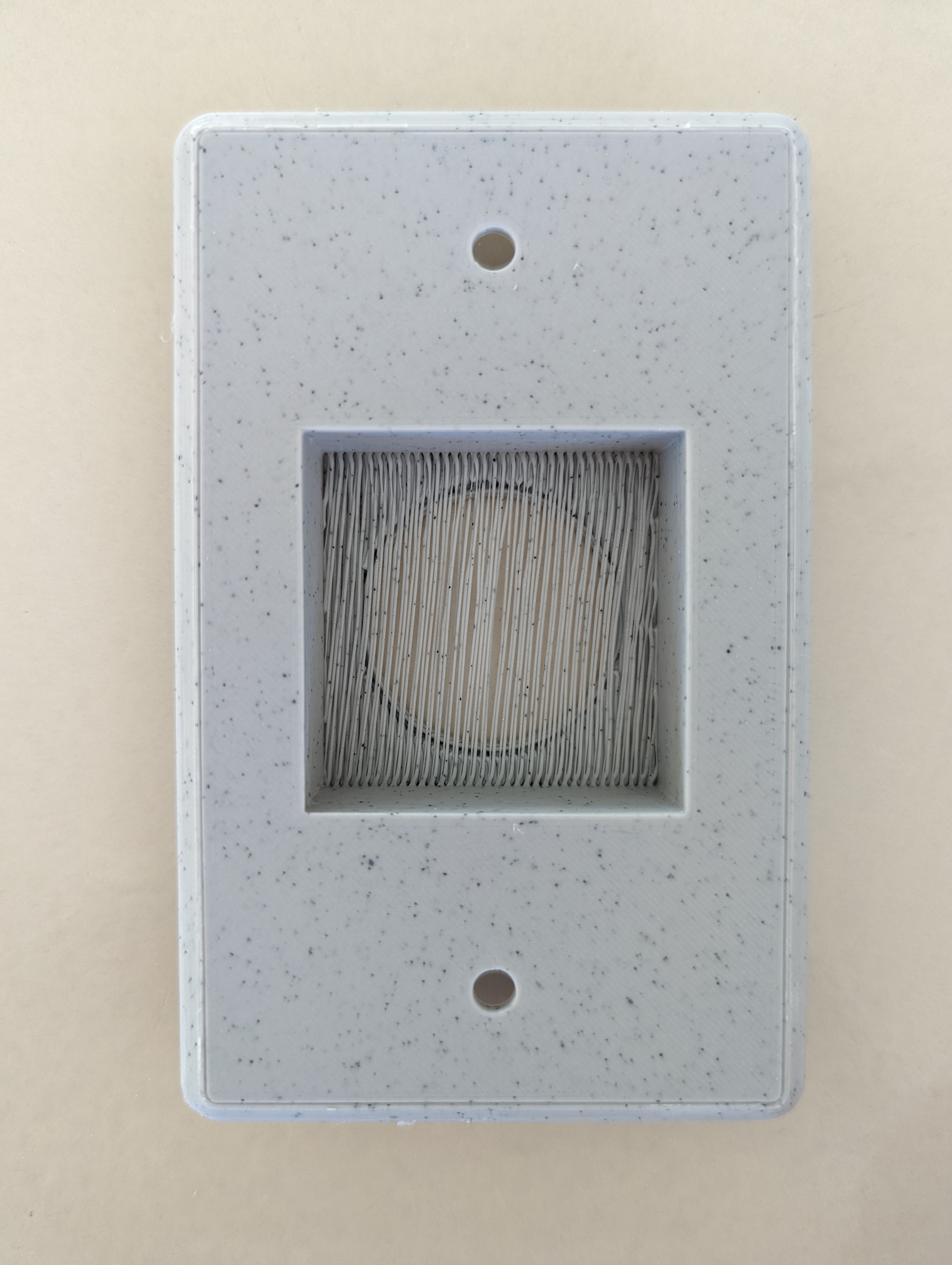 Miniatura 2 do modelo 3D Wall Switch Plate for SNZB-01 Zigbee Button