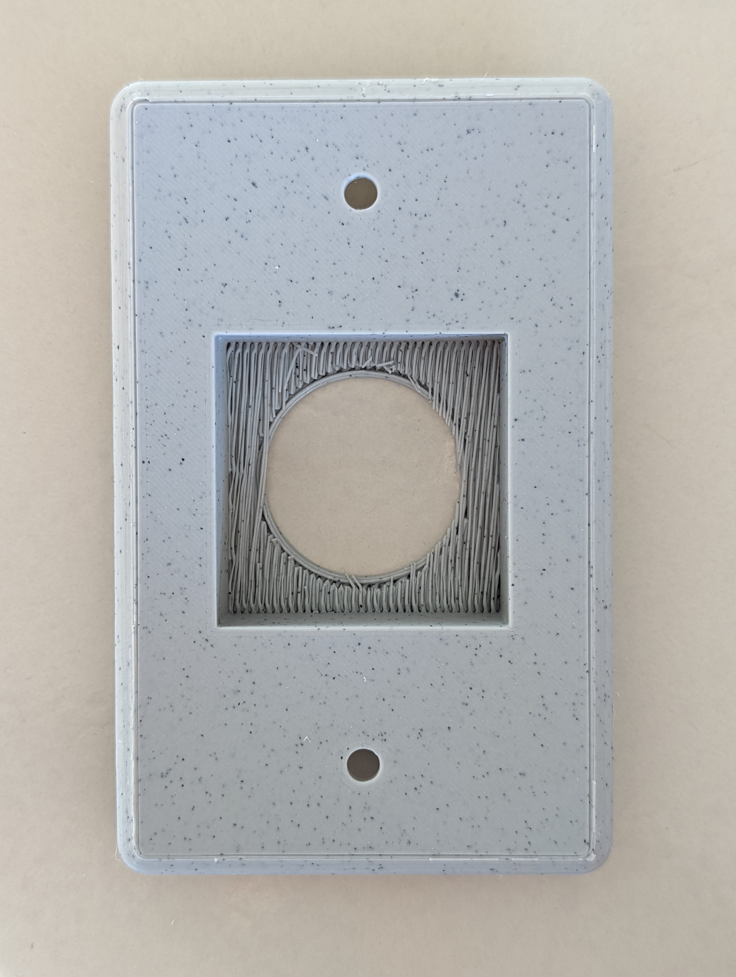 Miniatura 5 do modelo 3D Wall Switch Plate for SNZB-01 Zigbee Button