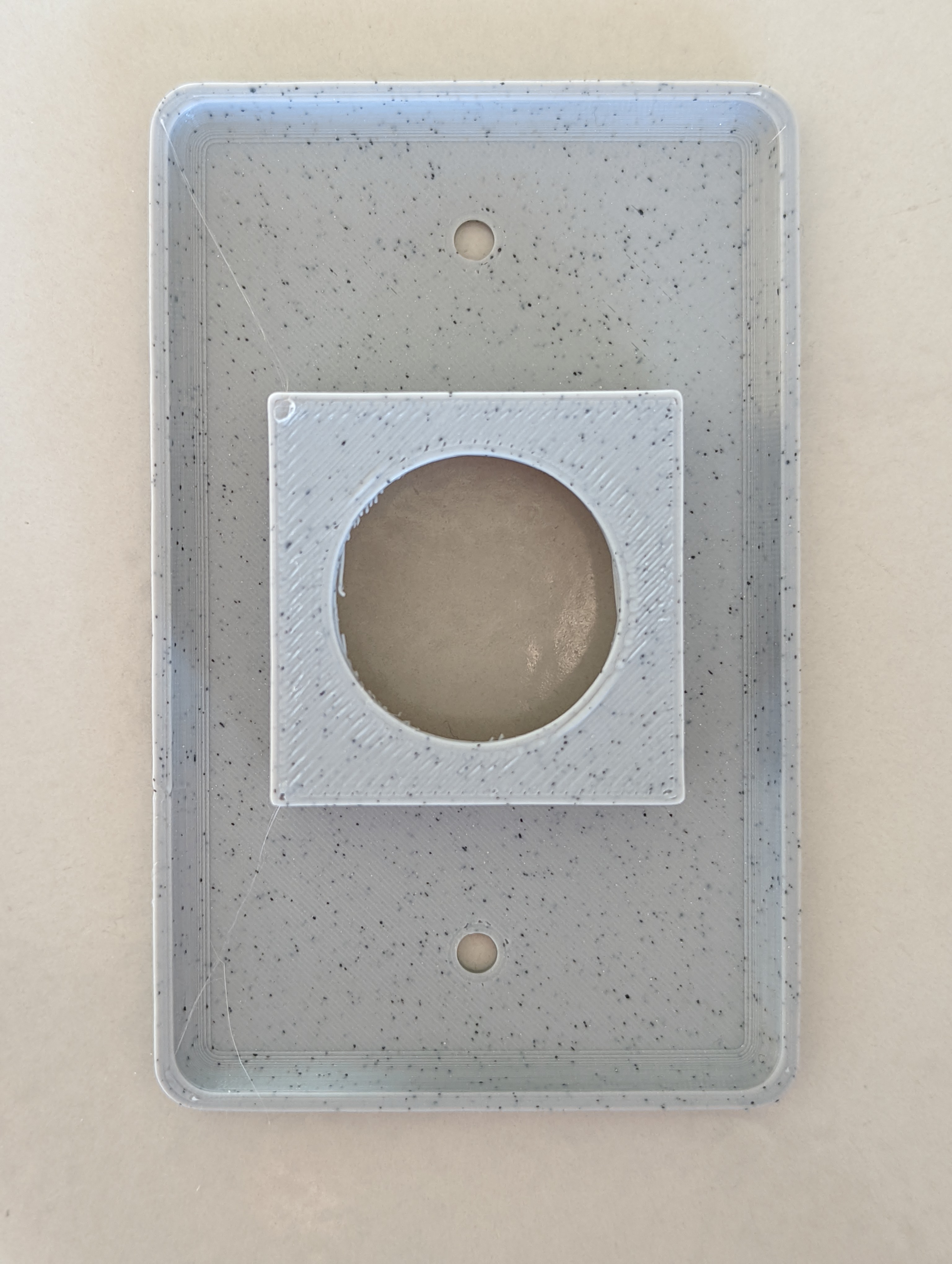 Miniatura 4 do modelo 3D Wall Switch Plate for SNZB-01 Zigbee Button