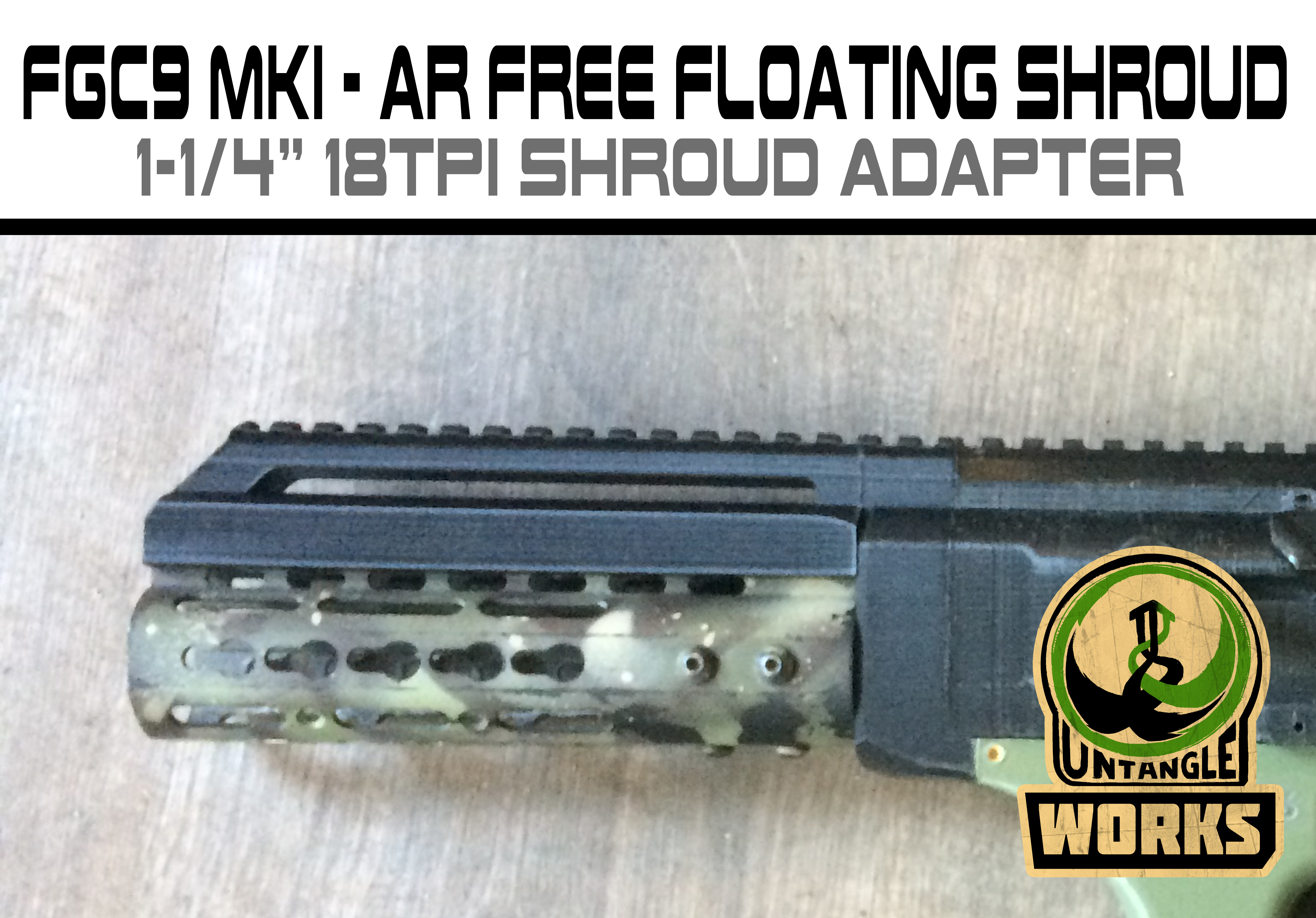 FGC9 FGC6 FGC68 MKI UNW free floating handguard