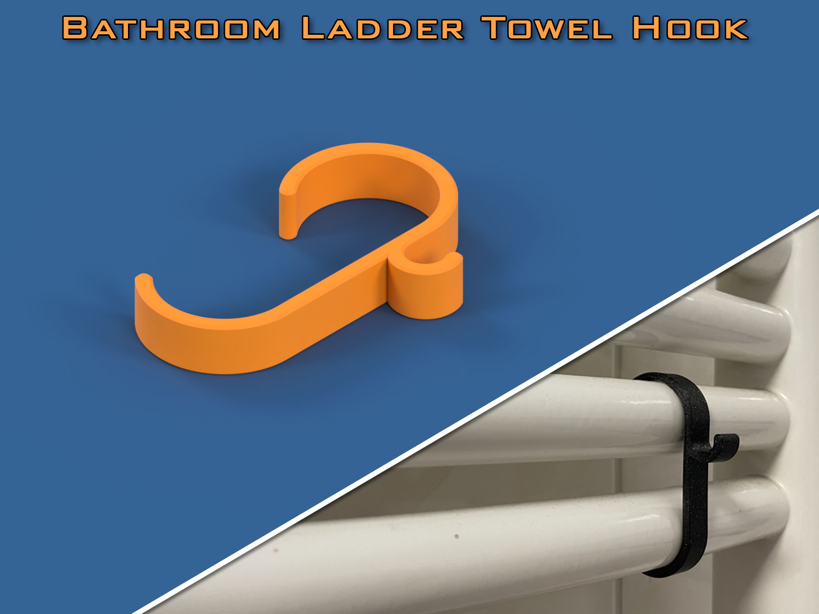 Bathroom Ladder Towel Hook