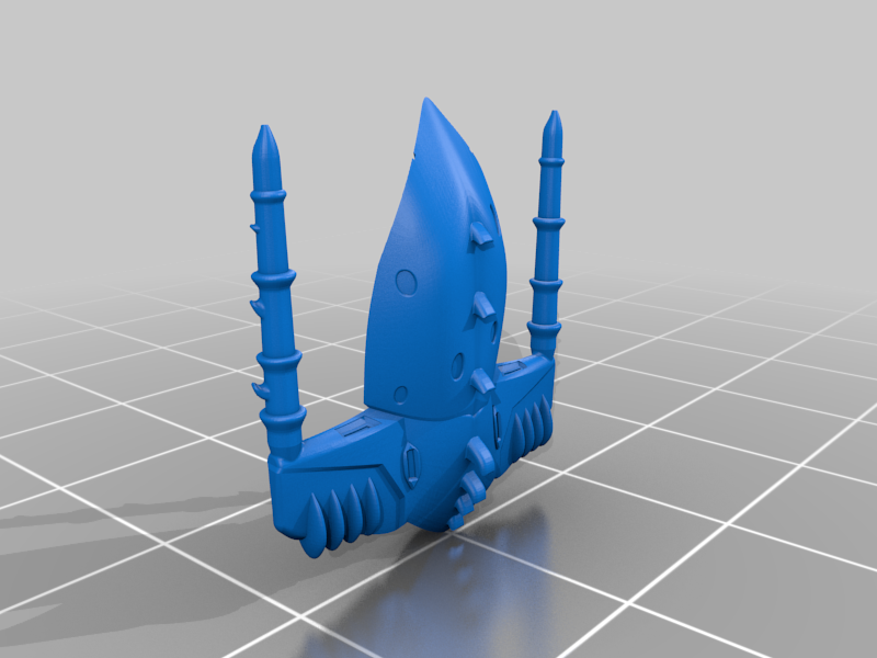 Miniatura 2 do modelo 3D Bug Fighter (Schematic Version)