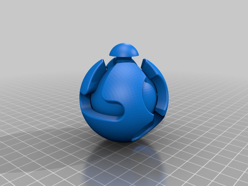 Miniatura 1 do modelo 3D Fidget Socket