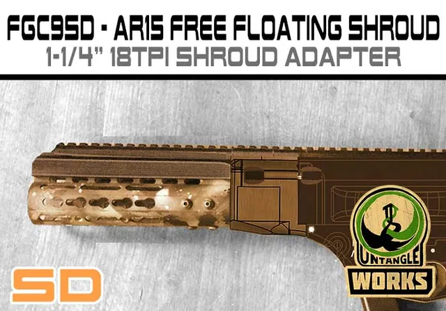 FGC9SD UNW free floating handguard