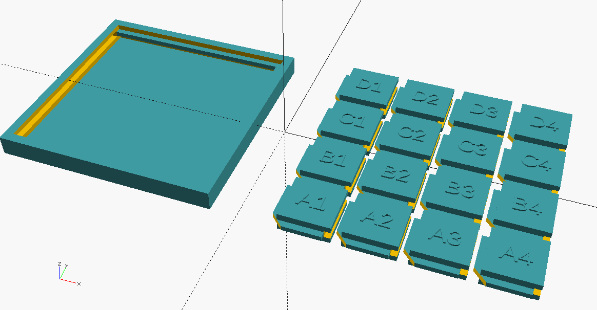 Classic Sliding Puzzle by Robodanny3000 Download free STL model