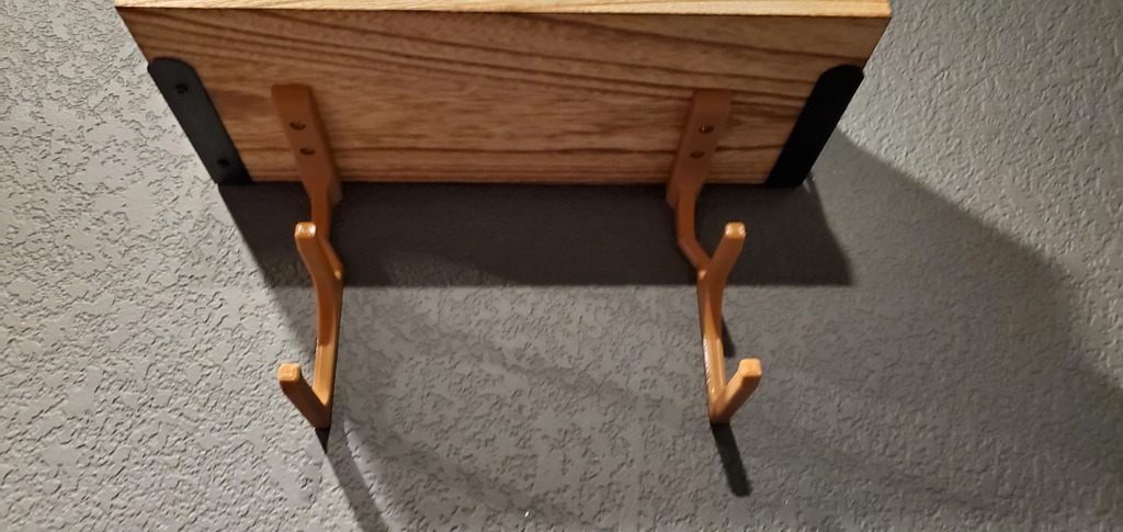 Miniatura 2 do modelo 3D Under Shelf Hooks