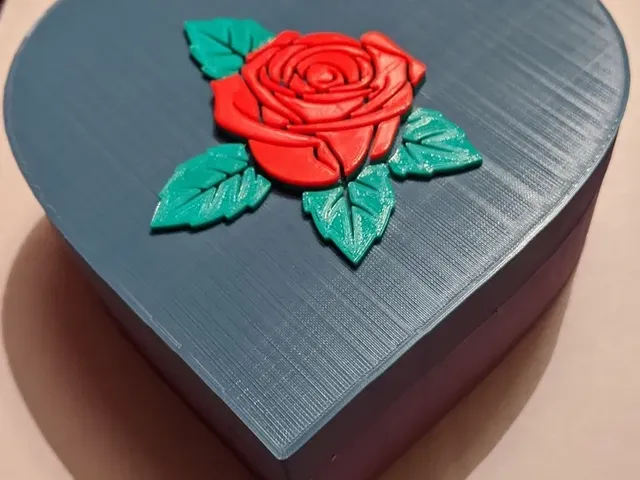Heart Shaped Jewellery Box