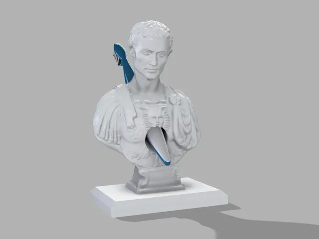 Et tu, Toothy?  - Julius Caesar Themed Toothbrush Holder