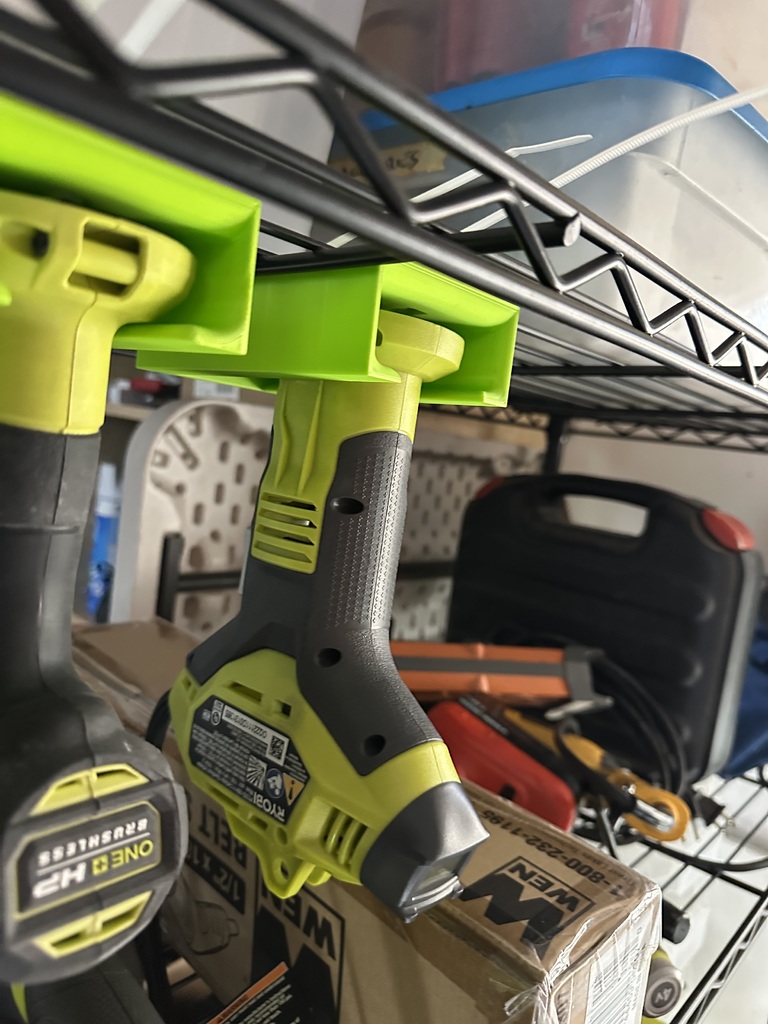 Ryobi One+ Wire Shelf Hanger for Tire Inflater
