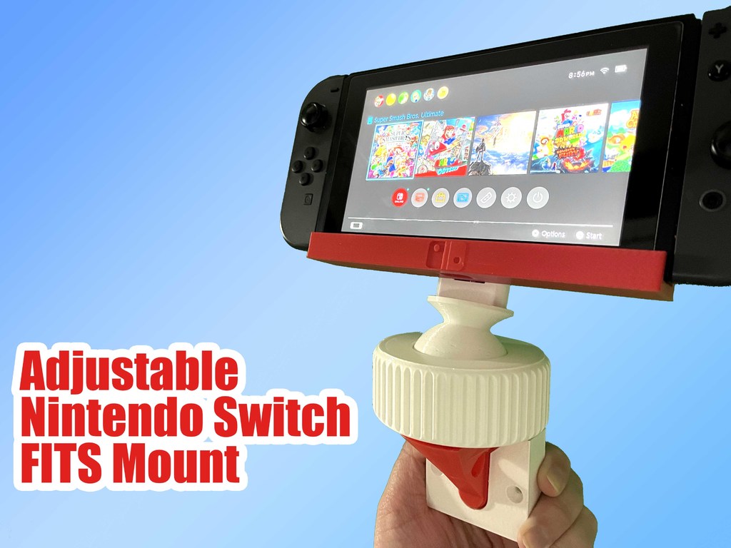 Ford Maverick Nintendo Switch FITS Slot Adapter Mount with Adjustable Orientation