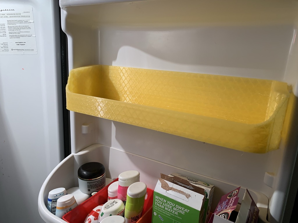 Fridge / Refrigerator Shelf for Frigidaire (Single Print, 400mm Bed Required) Several Sizes ...