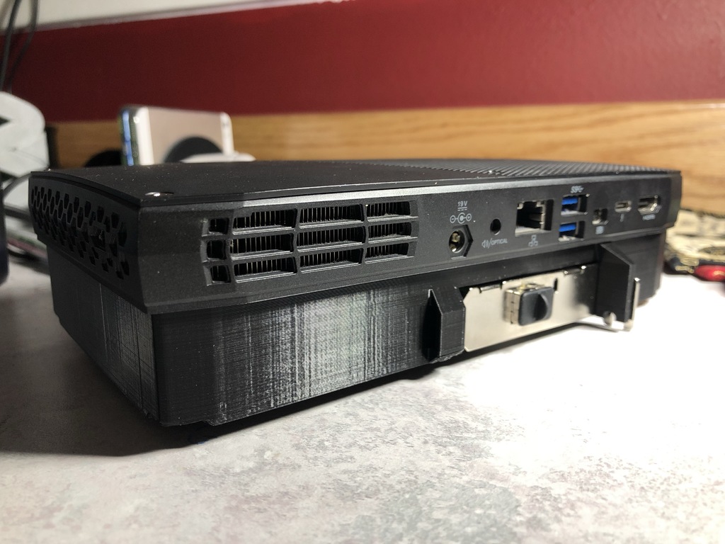 Thicc Skull - Intel NUC Skull Canyon 10Gbe Expansion Ring (M.2 NGFF to PCIE x4 Chassis)