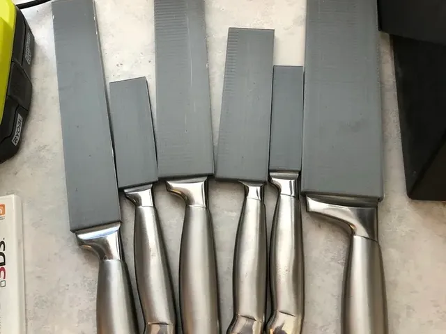 Knife Cover / Sleeve / Case Assortment (For Cuisinart Serrated, Hook, Chopping, Etc - But Scalable in Size)