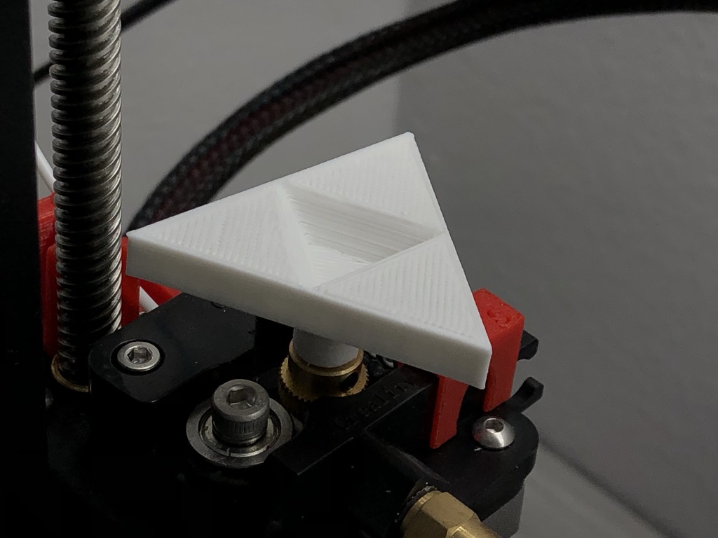 Creality Ender 3 Ender 3 Pro Cr10 Extruder Knob Triforce from