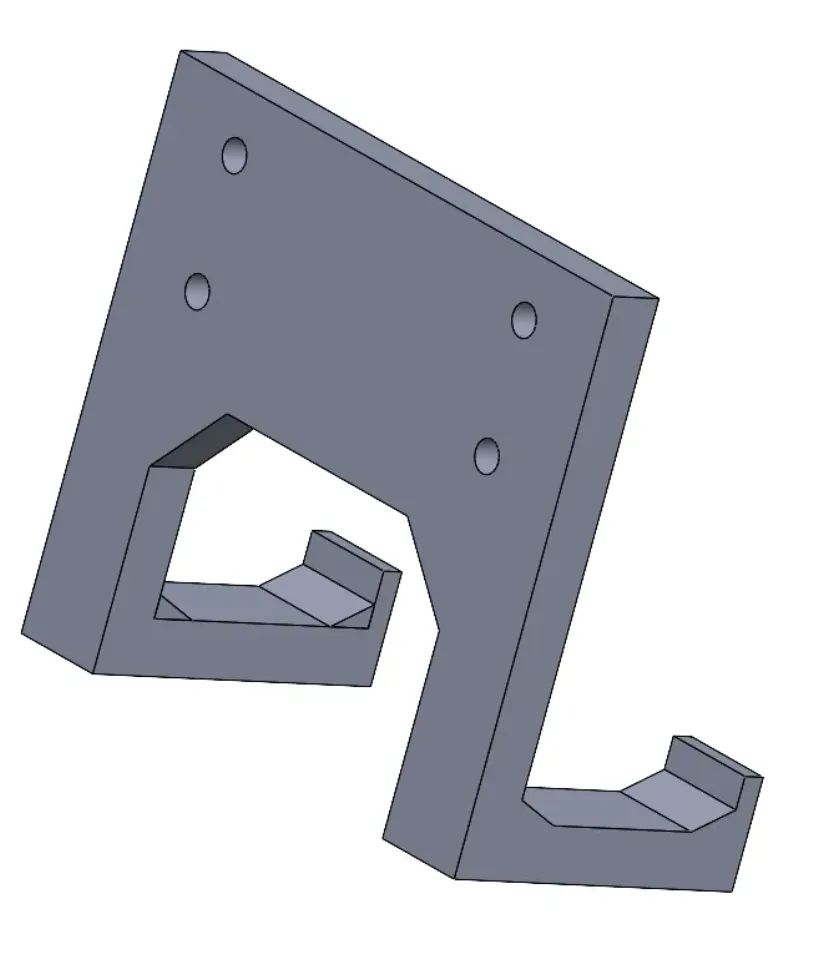 Universal Longboard/Skateboard Rack by hambone10 | Download free STL ...