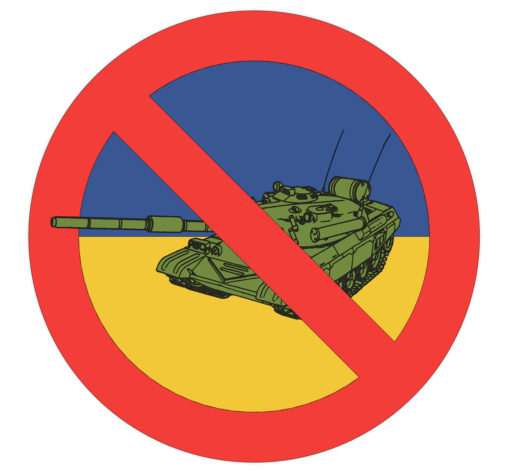 No parking in Ukraine mr Putin