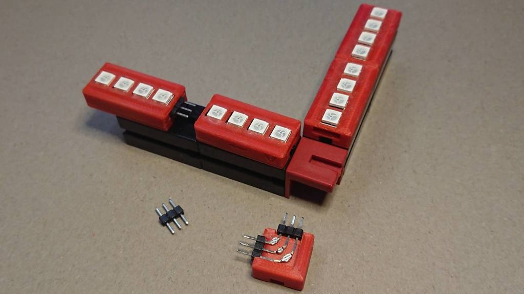 WS2812 LED strip for fischertechnik