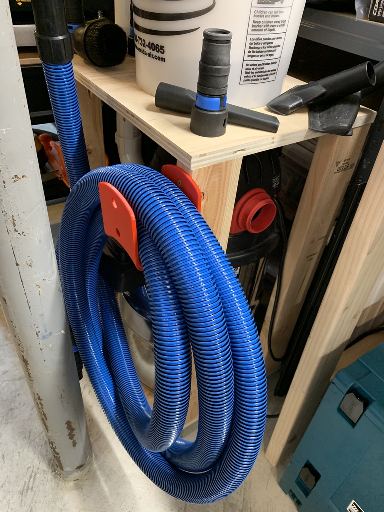 Shop-Vac Hose and Cable Hanger / Hook by slipangle28, Download free STL  model