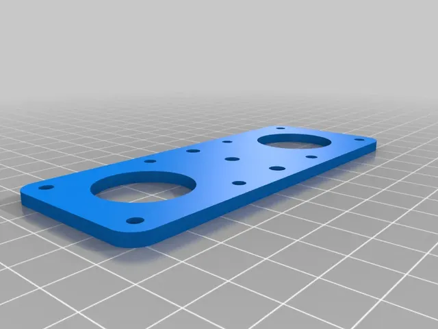 Nema 17 Dual Extruder Mount and Support Bracket