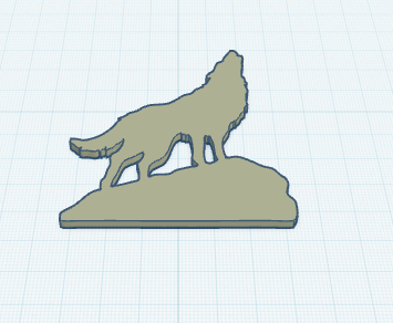 Howling Wolf Art