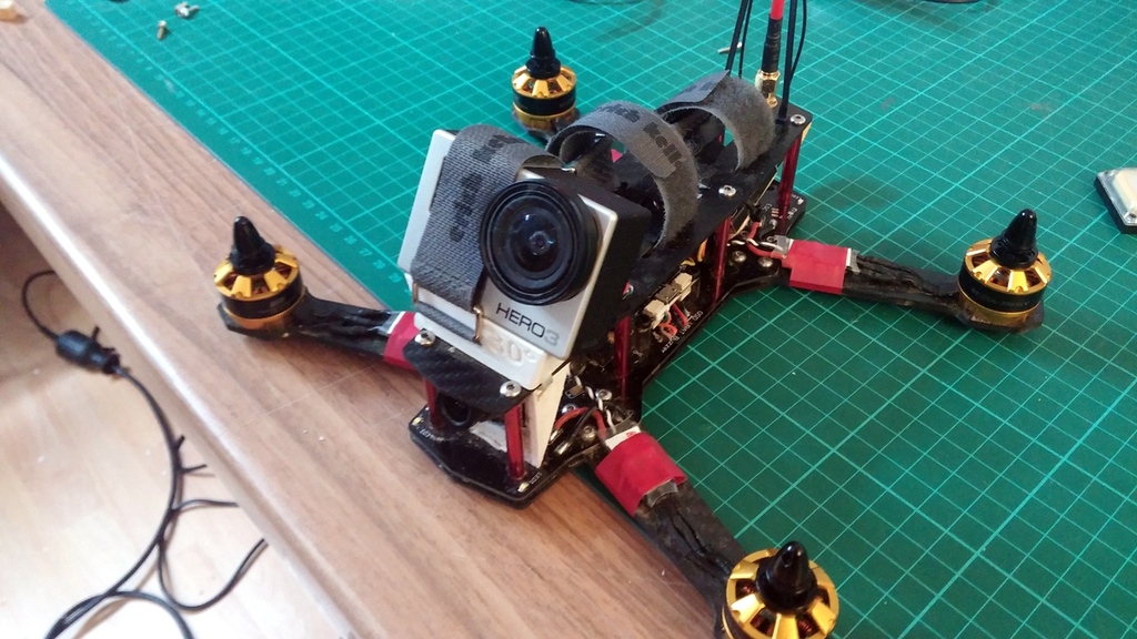 ZMR GoPro/Xiaomi/SJCam Angled Mount - 20°/25°/30°/35°