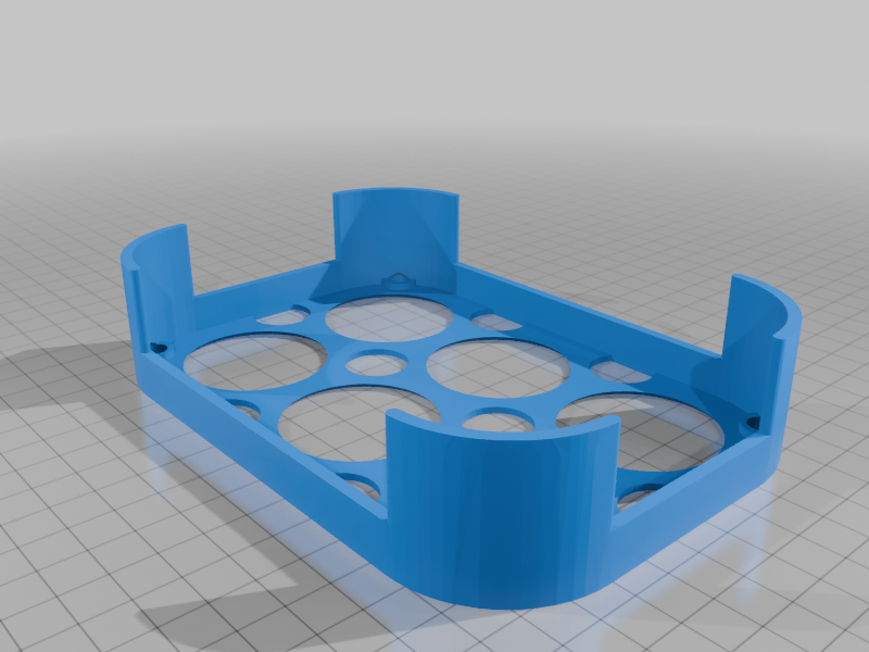 Miniatura 2 do modelo 3D Stackable 6 Egg Trays